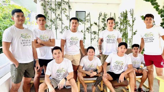 Massage SPA à Boracay : Équipe de masseurs masculins pour une expérience de massage énergique