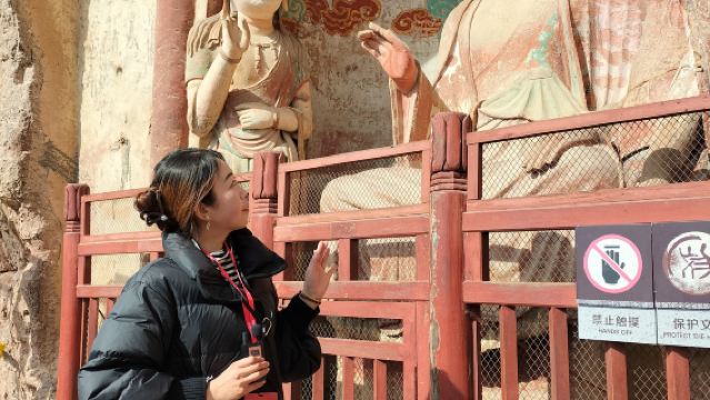 甘肅天水麥積山石窟人員導覽【大笙說簽約老師·2小時深度導覽·上/下午可選·可升私家團】