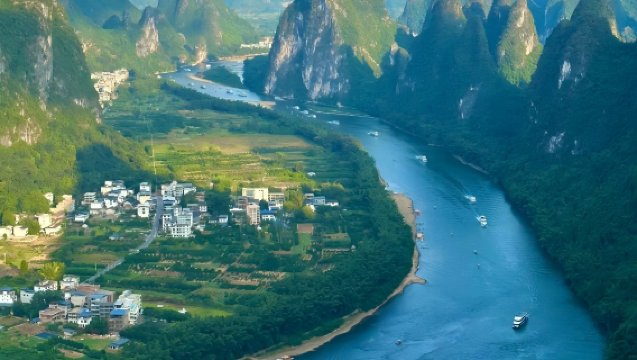 陽朔相公山+桂林千古情包車一日遊：桂林市上門接送