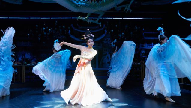 Shanghai Xuyan Palast-Dinner-Show - Magische Reise durch die Chang'an-Nacht mit der Tang-Palast-Musik- und Tanzvorstellung "Chang'an Ode" + Genießen Sie ein königliches Festmahl