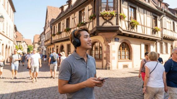 Tour con audioguía de Obernai: Relatos eternos desde sinagogas hasta santos