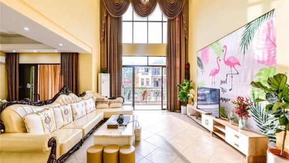 龍門南崑山大觀園歡樂水世界·露營（過夜）【養生谷4房溫泉別墅「溫泉+唱K麻將」遊山玩水】