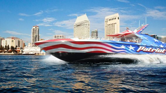San Diego: Patriot Jet Boat Thrill Ride