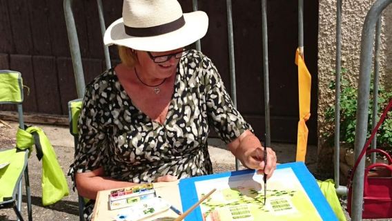 Sud della Francia: corso di pittura dei ricordi con un artista locale