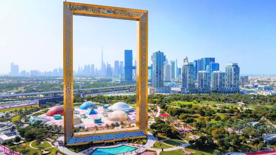 Tour al Dubai Frame y al Burj Khalifa (plantas 124/125) en horario no preferente con traslados privados