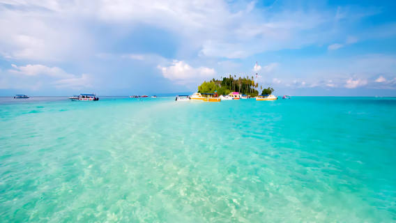 Escursione di un giorno tra isole e snorkeling al Parco Marino TUN SAKARAN di Semporna