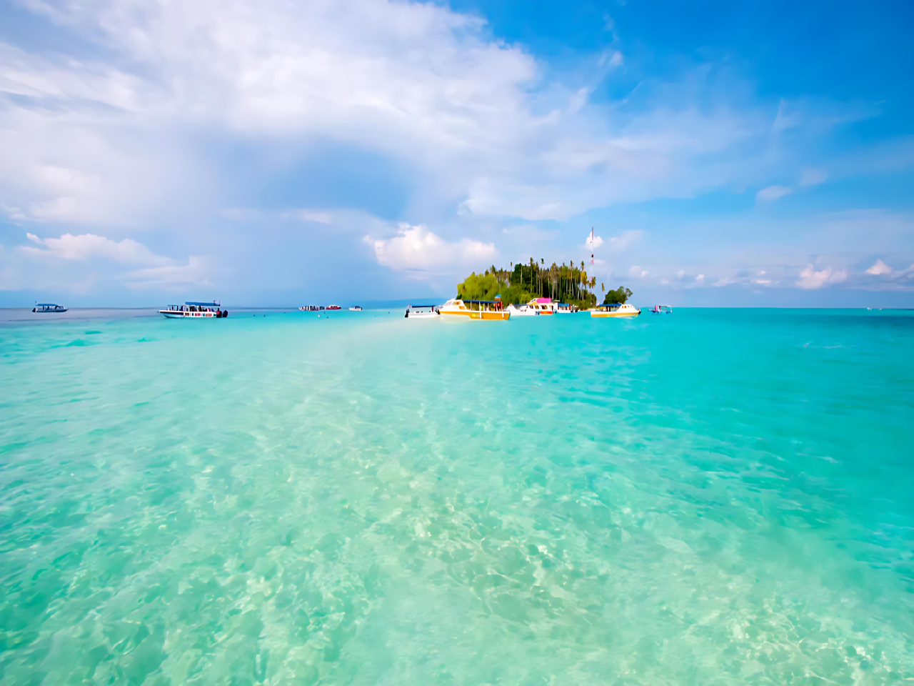 Escursione di un giorno tra isole e snorkeling al Parco Marino TUN SAKARAN di Semporna