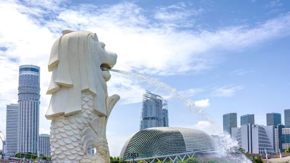 新加坡濱海灣一日速通|藝術博物館+新加坡濱海灣花園+魚尾獅包車精華