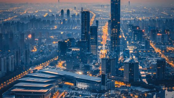 蘇州東方之門+圓融時代廣場+蘇州之眼摩天輪+金雞湖一日遊