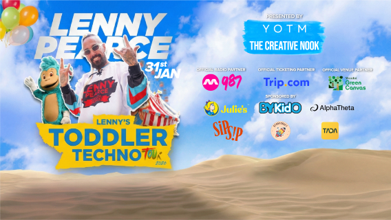 Gira de Techno para Peques de Lenny Pearce 2026
