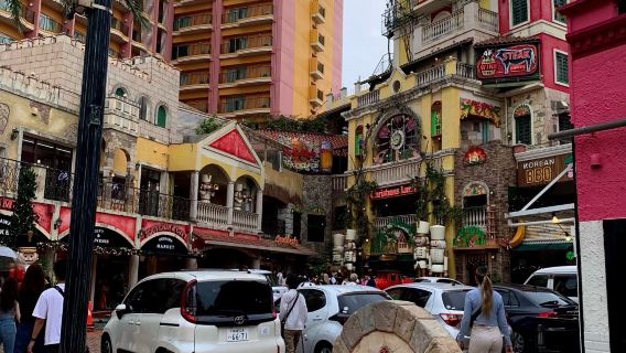 DMMK Aquarium Japan||Okinawa World|American Village Family Day Tour