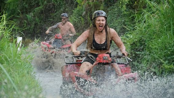 究極のウブドアドベンチャー：ラフティング＆ATVコンボ オールインクルーシブ