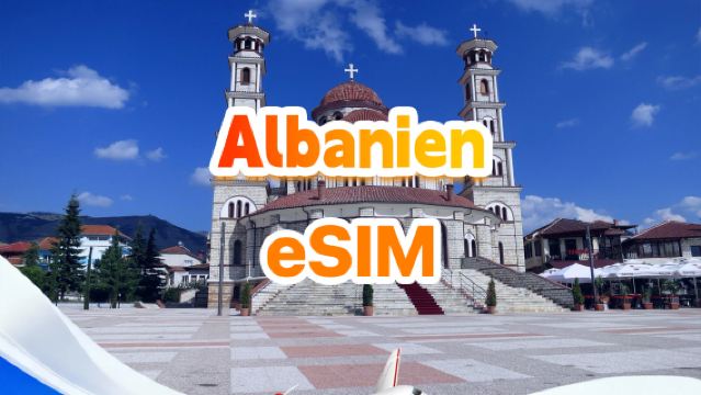 Albanien 4G eSIM | Tages-/Gesamtdatenpaket | 500 MB/Tag – 30 GB Gesamtdaten | 1–30 Tage | 24-Stunden-Format | QR-Code