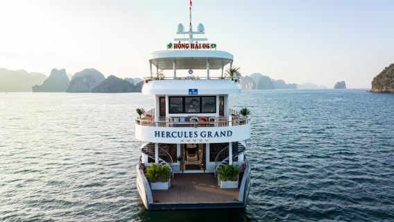 HERCULES GRAND DAY CRUISE: BAÍA DE HA LONG - CAVERNAS SUNG SOT - TI TOP