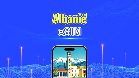 Albanië 5G eSIM | Dubbel Netwerk | Volledige ondersteuning voor AI & TikTok | Dagelijks/totaal datapakket | 1–30 dagen | 24-uurs facturering | QR-code