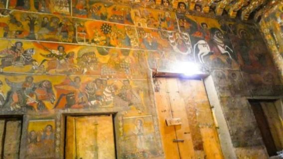 Debre Berhan Selassie Church Art Tour with Ethiopian Coffee