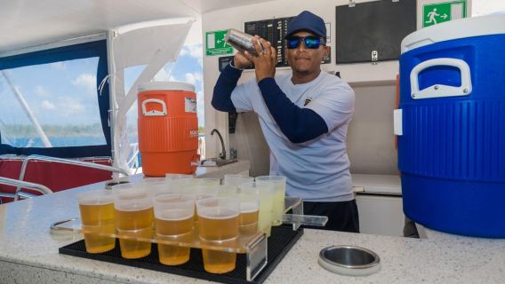 Cozumel: VIP Catamaran + Cielo & Cielito + Reef + Open Bar and Food