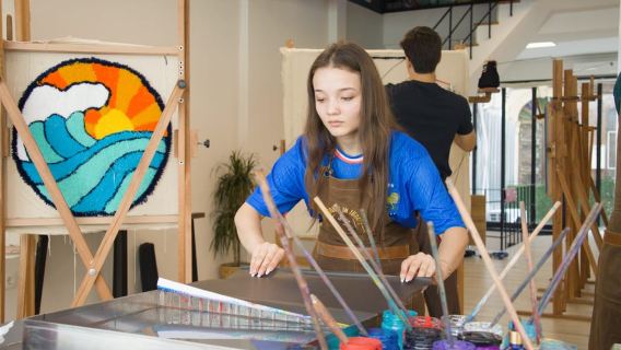Istanbul: Turkish Marbling -Ebru- Workshop from Galata Tower