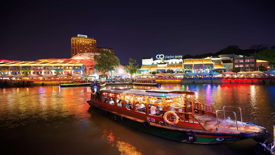 singapore river dining cruise location