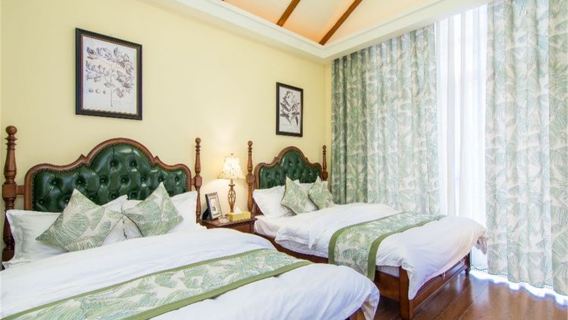 佛岡水上樂園熹樂湯谷泳池別墅(清遠佛岡店)·露營（過夜）【碧桂園4房營地「泡溫泉+KTV」】