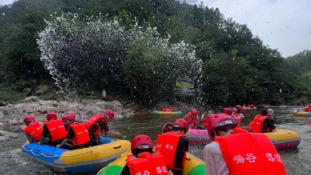 霍山嗨谷漂流+橫排頭仙境一日遊【漂流界的黑馬丨車+票+導】