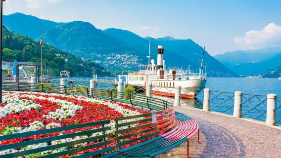 ミラノ発 コモ湖＆ベッラージョ ボートクルーズ