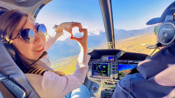 雲南麗江直升機觀光/星宸航空飛行營地【麗江優選飛行體驗·優惠直升機+空中觀光白沙古鎮玉龍雪山麗江花海】