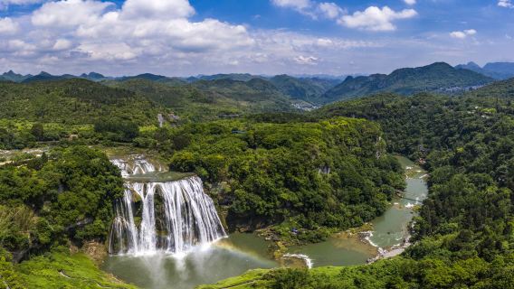 亞洲瀑布群的震撼體驗|貴州 黃果樹國家濕地公園+天星橋景區