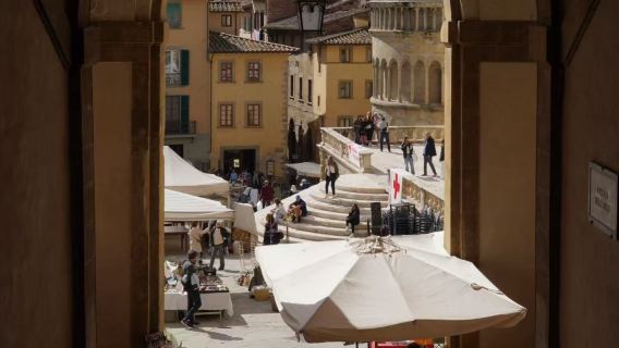 Tuscan Art and Countryside Tour: 1-day tour to Arezzo + Cortona