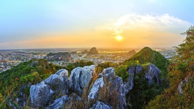 Ontdek de Marmeren Bergen en de oude stad Hoi An tijdens een tour van een halve dag|Vietnam