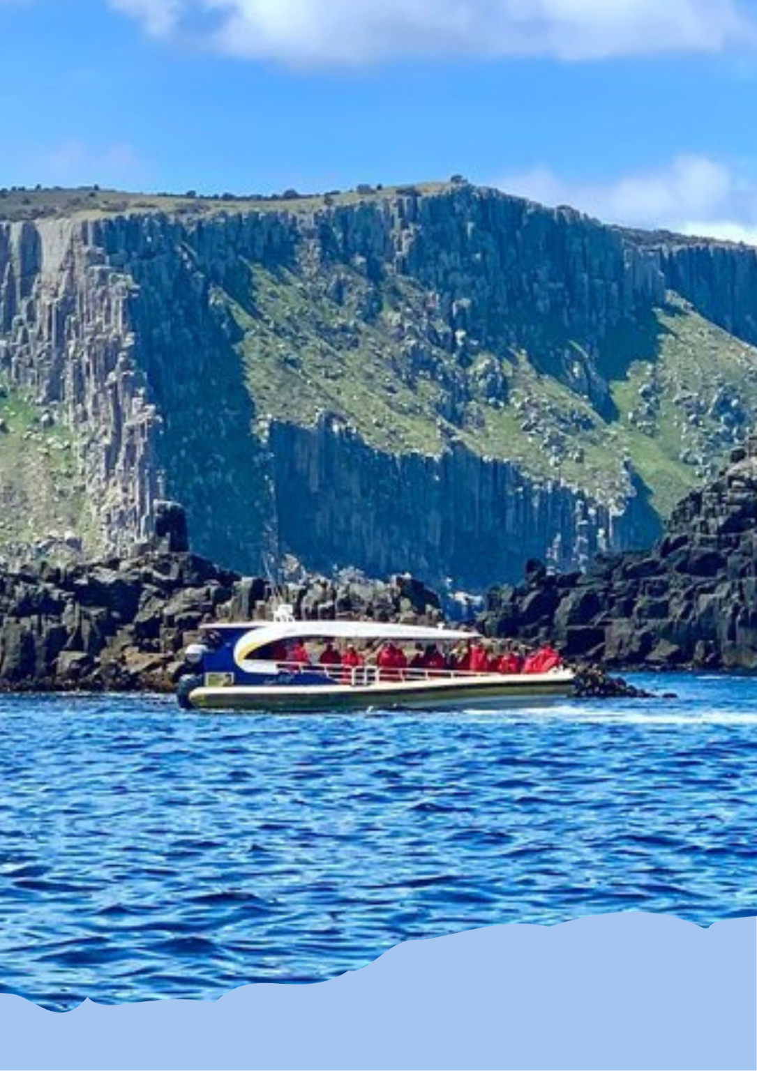 Tasman Peninsula 3-hour wilderness cruise full day tour