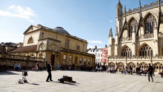 Londen: dagtrip naar Stonehenge en Bath met optionele Romeinse baden
