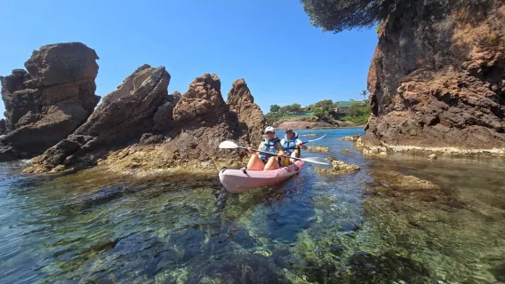 Rando Kayak Agay Guided Visit