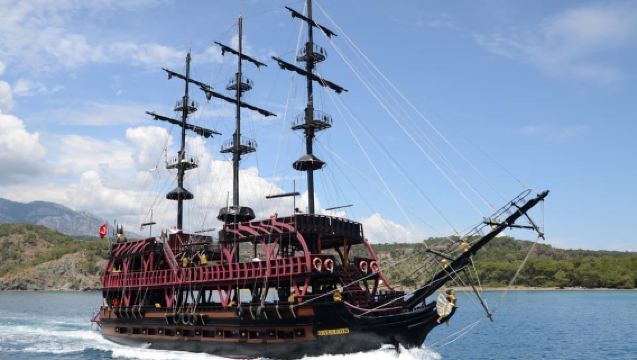 Kemer piratenboottocht vanuit Antalya/Belek / Kemer