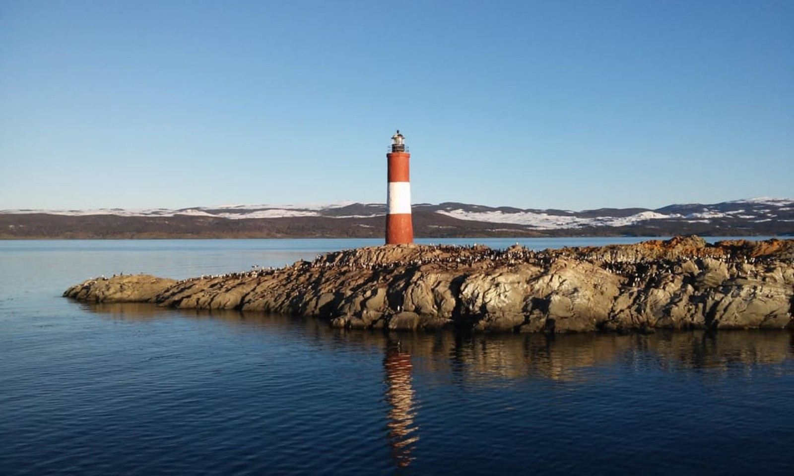 Argentina Ushuaia Beagle Channel catamaran cruise tour - Sea Lion Island/End of the World Lighthouse