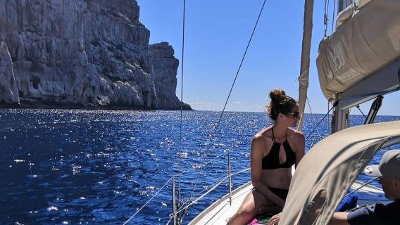 Daily excursion on a sailing boat