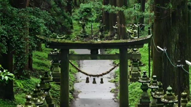 日本九州宮崎上色見熊野座神社一日遊天岩戸神社高千穗峽