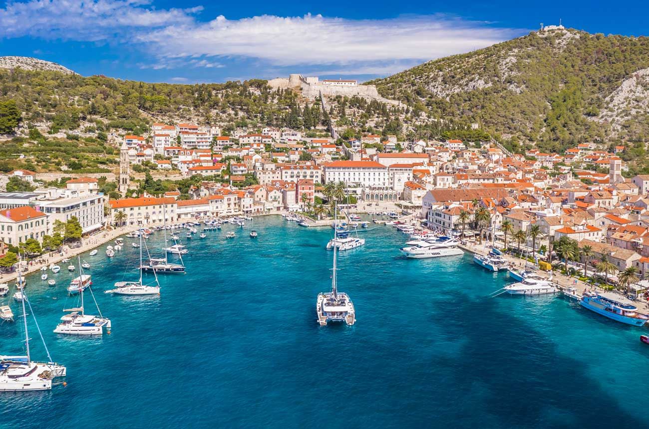 Trogir Abfahrt Blaue Grotte Hvar Inseltour | Vis Stiniva Blaue Lagune Tagesausflug