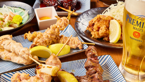 Kobe Torisakana - Yakitori All-You-Can-Eat paket(Termasuk All-You-Can-Drink)