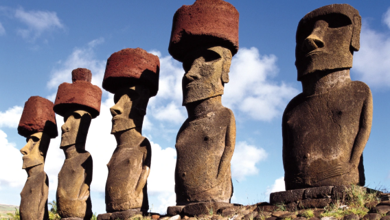 地球的肚臍-飄落在太平洋上的神秘孤島-復活節島-智利-私家團