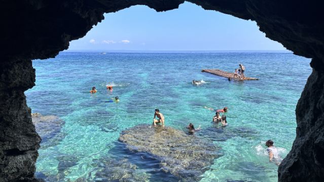 Boracay Island Shared Boat Island Hopping 1-Day Tour | Puka Beach + Snorkeling + Crystal Cove Island + Seafood BBQ Lunch