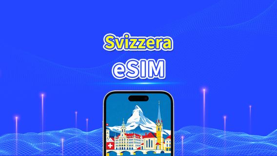 eSIM della Svizzera | 5G/4G | Pacchetto dati giornaliero/totale | 1-30 giorni | Fatturazione 24 ore | codice QR