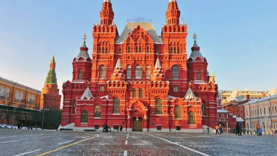 Moscow 1-day tour: red square, bolshoi theatre, the Moscow kremlin, Lenin's mausoleum at red square and Moscow state university