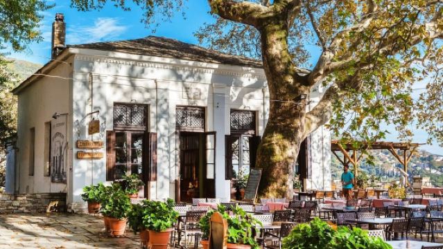 Từ Volos: Những điểm nổi bật của Pelion - Makrinitsa, Portaria & Rượu vang