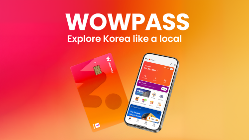 WOWPASS : 환전, 결제, T-money 교통 기능을 갖춘 선불카드