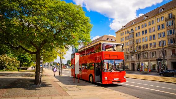 Big Bus New York Hop-On Hop-Off Bus Wisata (bus dua tingkat + hop-on hop-off + pemandangan kota New York + pengalaman imersif)
