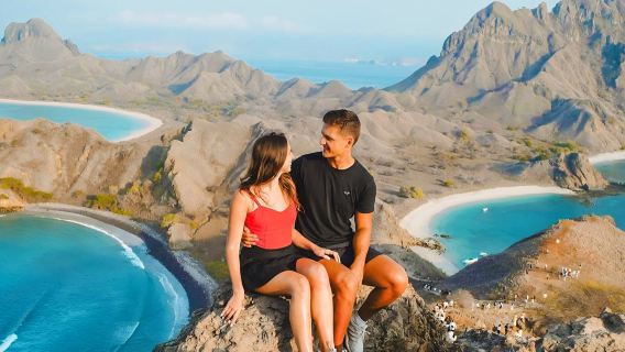 Lawatan Sehari ke Pulau Komodo, Indonesia [Pengangkutan Hotel | Pantai Merah Jambu/Komodo]