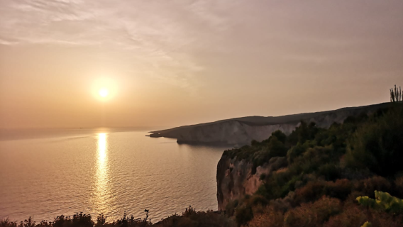 Zakynthos: Agalas Village Tour with Sunset at Ionian Sea