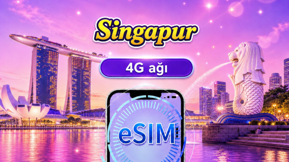 Singapur 4G eSIM | TikTok & ChatGPT'yi destekler | Günlük veri paketi / Toplam veri paketi | 24 saate göre ücretlendirme | 1–30 gün | QR kod