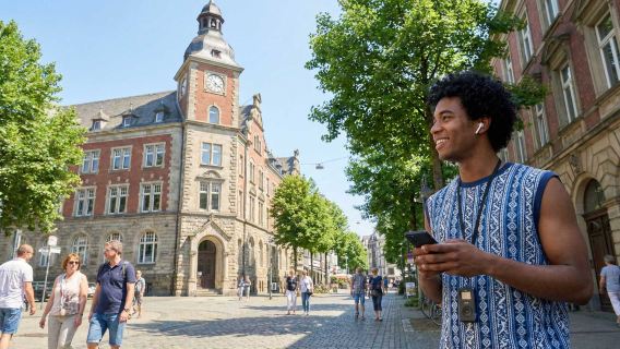 Wuppertal : Visite audio : Échos d'Elberfeld, du téléphérique à la culture